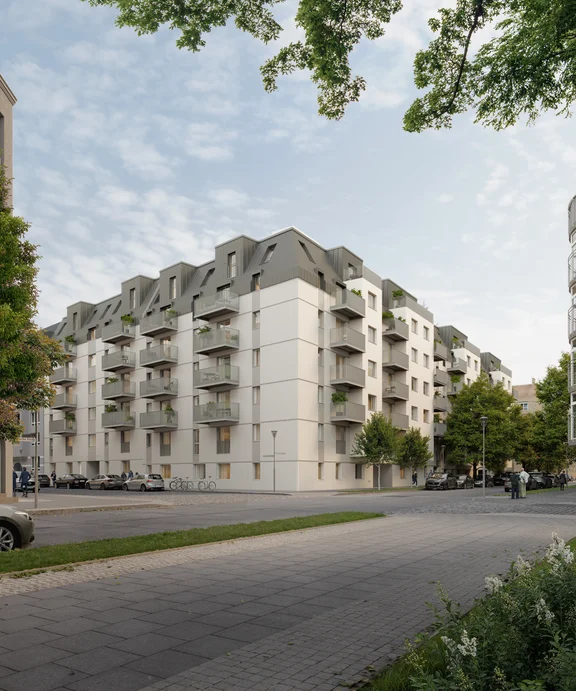 Schonensche Str. Visualisierung