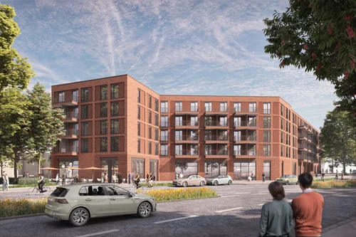Osterfeldstraße Projektvisualisierung
