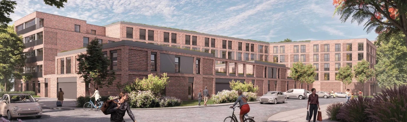 Project visualization Osterfeldstrasse