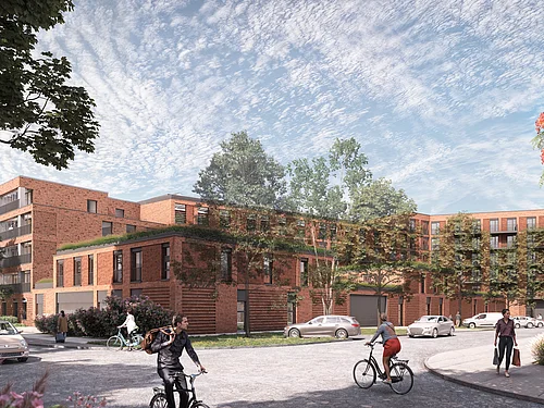 Project visualization Osterfeldstrasse