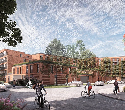 Project visualization Osterfeldstrasse