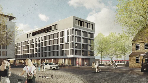 Bahnhofstraße Projektvisualisierung
