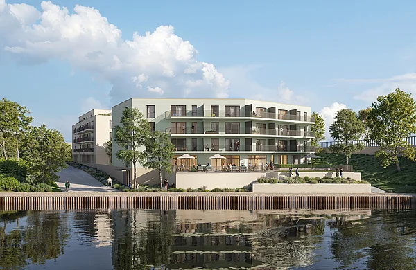 Residential waterfront project in Erkner